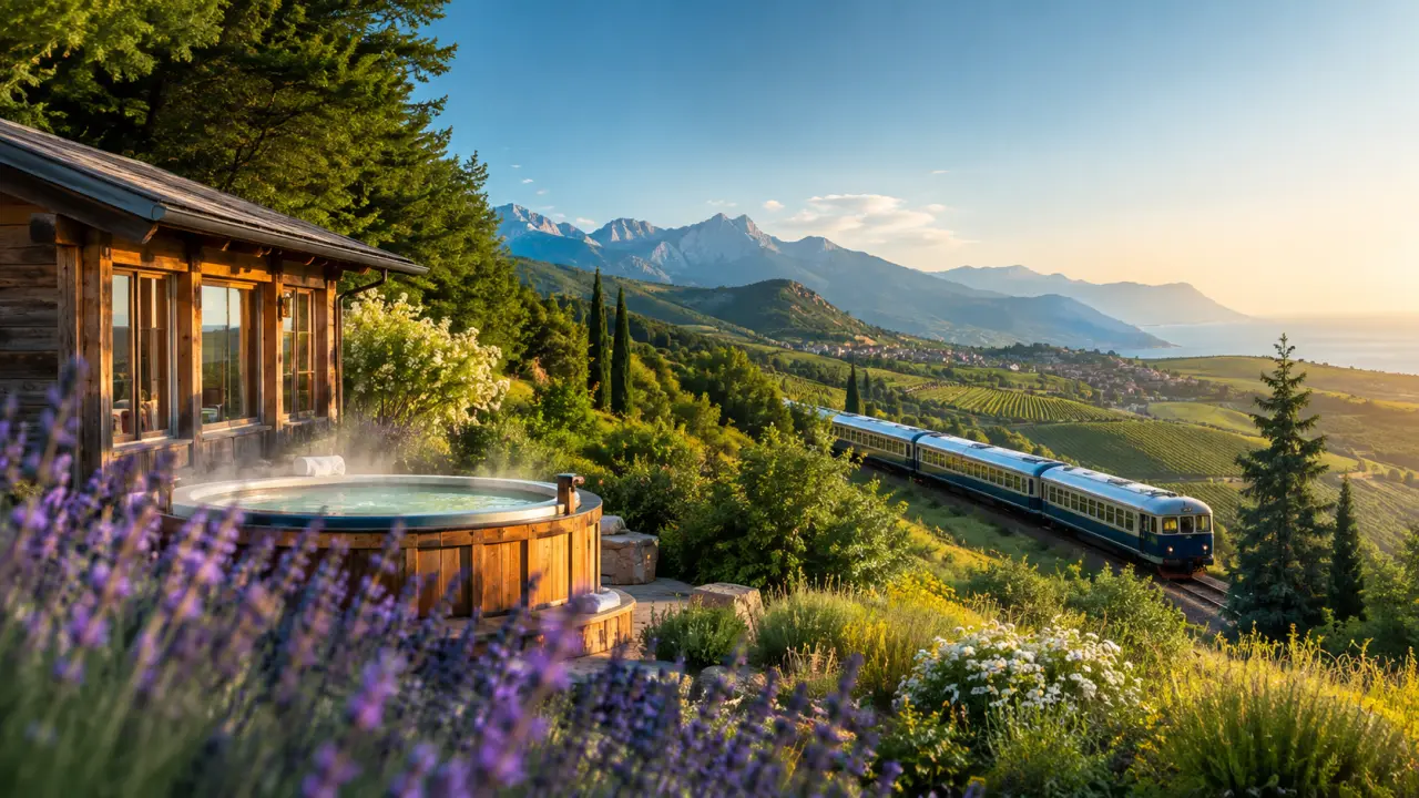 Séjours 2026 en France : cabanes, spa et slow rail