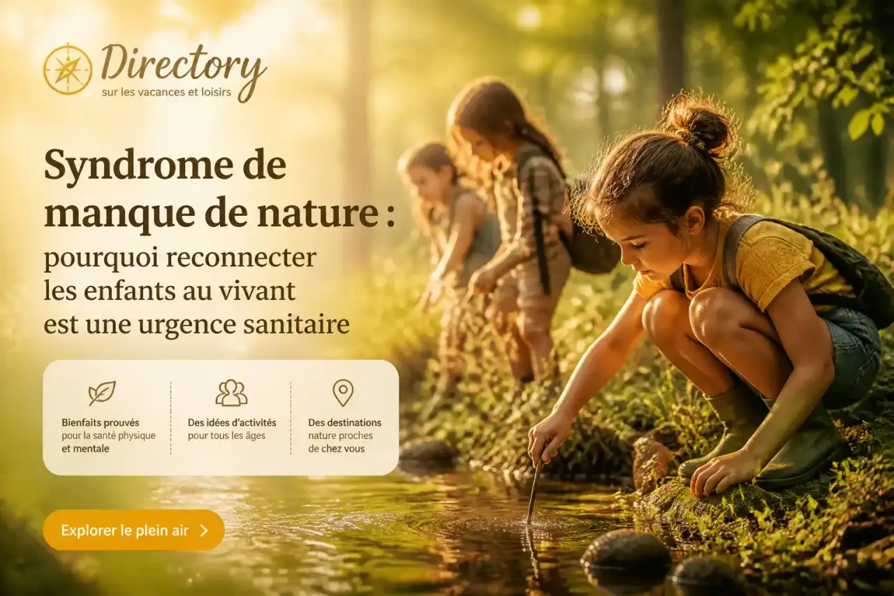 Syndrome de manque de nature : pourquoi reconnecter les enfants au vivant est une urgence sanitaire